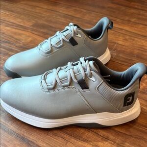 FootJoy Gray Sneakers Golf - Size 8.5 WIDE